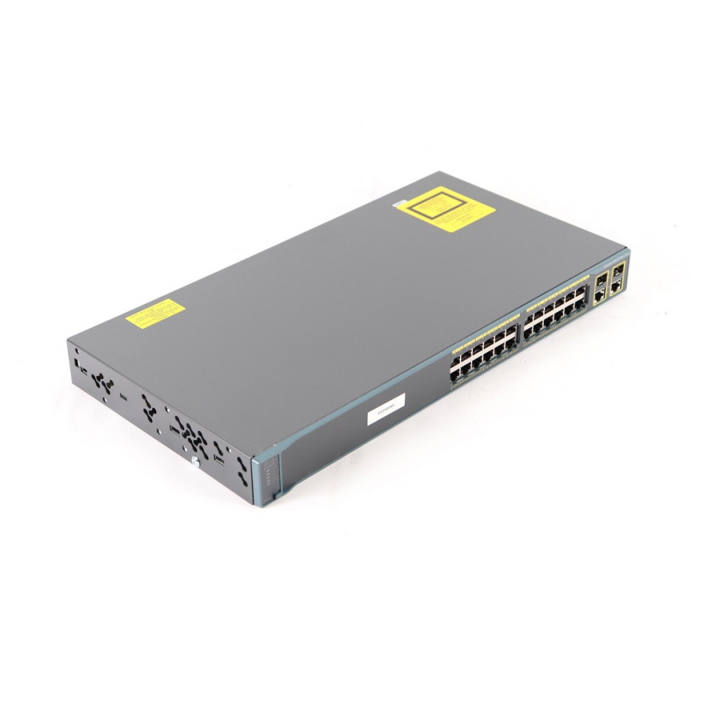سوئیچ شبکه 26 پورت با 8 پورت PoE سیسکو مدل WS-C2960+24LC-L
